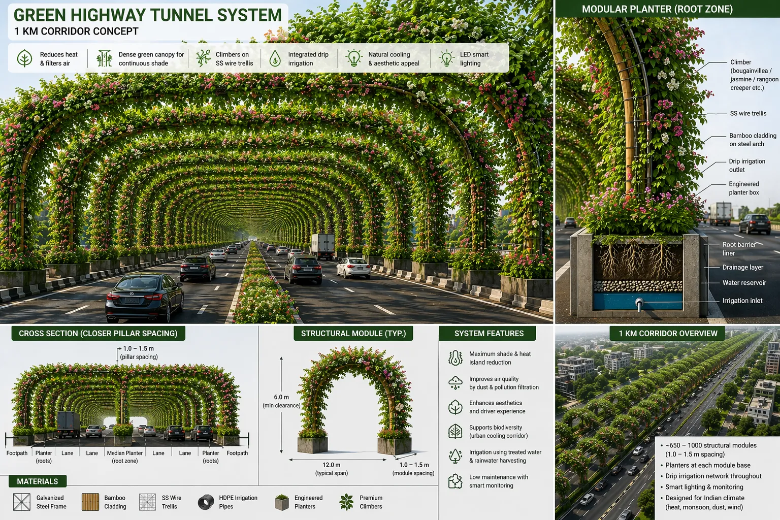 Urban green canopy